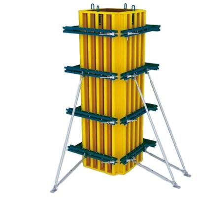 China Can support strong and durable 80KN/ sqm adjustable peri square shape formwork column column formwork for sale