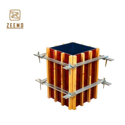 China Industrial Galvanized Steel Formwork Column Clamp For Project Industrial Height 700-1000mm Adjustable Brandy ZEEMO for sale