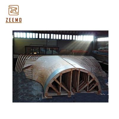 China Ready-made circular concrete hyperbolic formwork for sale