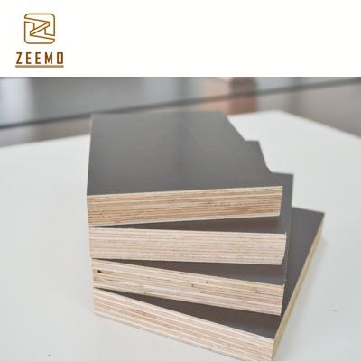 China 18mm traditional concrete finger joint black film face plywood, recycled film face plywood, economic shuttering for sale