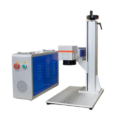 China VOIERN laser marking split 20w 30w 50w fiber laser engraving and fiber laser marking machine for metal with RAYCUS MAX JPT laser source for sale