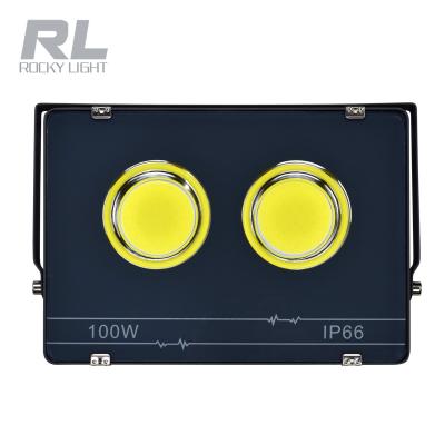 China Rocky Light Wide Voltage Warehouse LED Flood Light AC 85-265V IP66 Waterproof Street Flood Light for sale