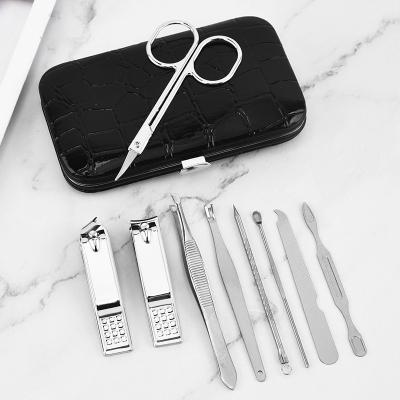 China Eco-friendly Wholesale Portable Tool Cosmetology Stainless Steel Nail Clippers Multifunctional Set Manicure for sale