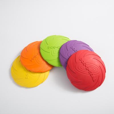 China More Viable Custom Luminous Pet Toy Rubbery Ultimate Silicone Disc Dog Flight Discs Ultimate Flight Disc Sports Interactive Dog Toy for sale