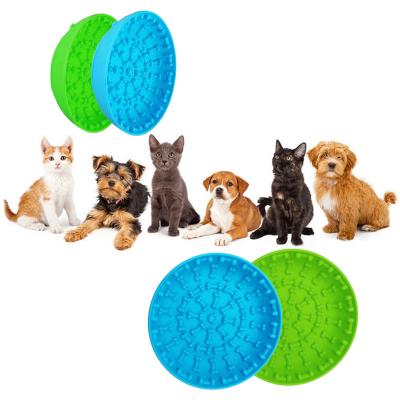 China Sustainable Slow Feeder Dog Bowl Lick Feeding Mat For Dogs And Cats Slower Eating Healthier Food Dish for sale