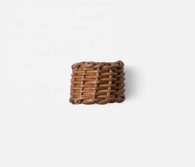 China Viable Hampton Rattan Napkin Rings for sale