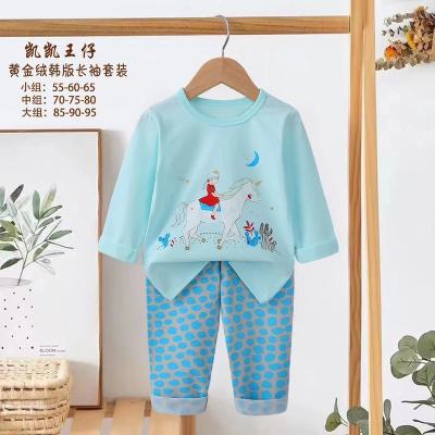 China Sweat absorbent soft cheap wholesale fashion kids custom clothing custom treat sets street wear shorts girl&boy set for sale