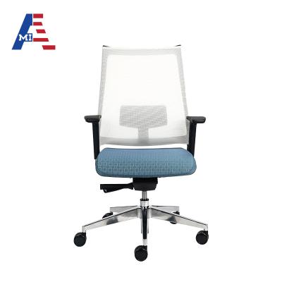 China (Size) MIA Modern Support Mesh Back Adjustable Fabric Lumbar Support Luxury Executive Chair for sale