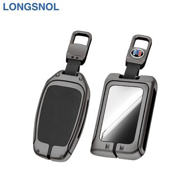 China High Quallity LONGSNOL Cowhide Car Cover Keychain Keys Bag Car Key Case For LYNK&CO Car Key Accessories for sale