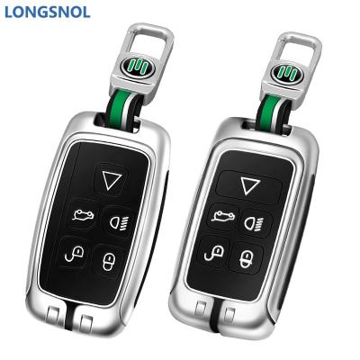 China High Quallity LONGSNOL Car Key Case Cover Keychain Keys Bag For Jaguar Car Fall resistance Key Accessories High Quality for sale