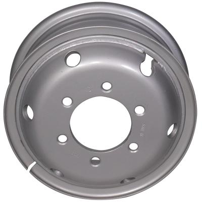 China Africa Tubeless Light Truck Wheels 5.5F-16 Inch Tube Wheels Hot Sale Steel Wheel With Low Price Customized Logo (Which App: 8615503911273) for sale