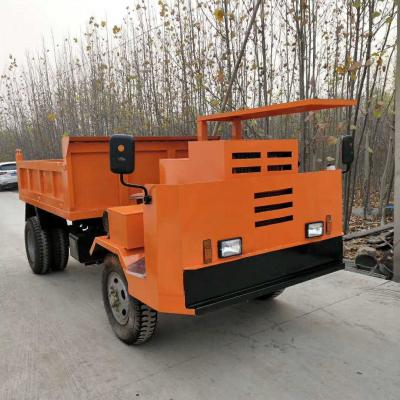 China Hydraulic Double Roof Dump 5 Ton Mining Dumper Truck Hydraulic Dumper Tipper Truck for sale