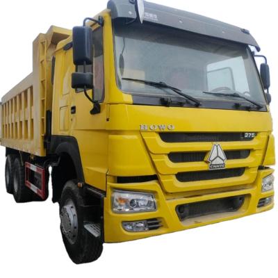 China Cheap Used Price Sinotruck Dump Truck Tipper 6x4 10 Wheeler Dump Truck > 8L for sale