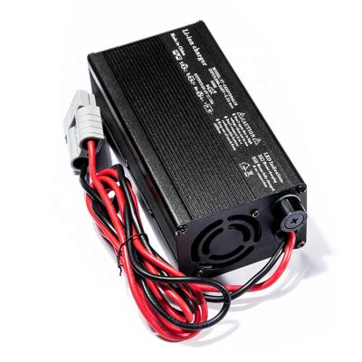 China 24V Li Ion Charger Waterproof 7S Forklift 24V Li-ion Lithium Li Ion DC 29.4V 18A Smart Baterry Fast Charger For Wheelchair for sale