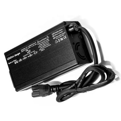 China DC 16S Battery Standard Waterproof Intelligent Lithium 48V LFP 10A 58.4V Lifepo4 Battery Fast Charger for Electric Scooter and Ebike for sale