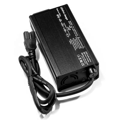 China 12V Li Ion Charger Waterproof 7S Forklift 24V Li-ion DC Lithium Ion 29.4V 15A Smart Baterry Quick Charger For Wheelchair for sale