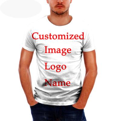 China Wholesale Custom T Shirt QUICK DRY Printing Blank T Shirt For Men Sublimation Tee Shirt Custom Your Design 6XL Polyester T Shirts for sale