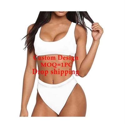 China Wholesale custom swimwear plus size bikini sexy sublimation print plus print beach wear 2023 2 piece swimwear swimwear women bikinis for sale