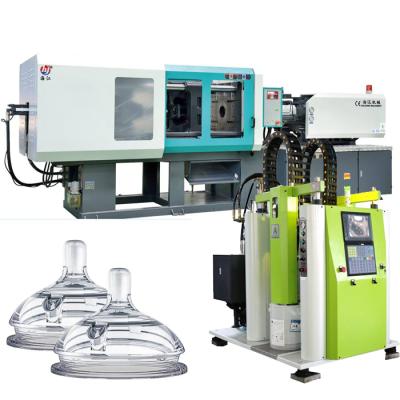 China Horizontal Liquid Silicone Rubber Injection Molding Machine 140T With Vickers Pump And Valves for sale