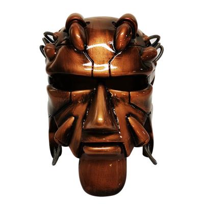 China DURABLE ANTIQUE COPPER COLOR RESIN BOB HEAD GLASS EYE HOLDER AND DISPLAY for sale