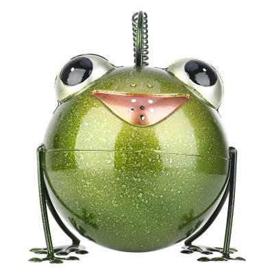 China Creative Flower Shower Chicken Frog Europe UME Home Furniture Metal Flower Crafts for sale