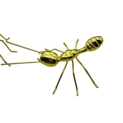 China American Zinc Alloy Metal Ants Garden Decoration for sale