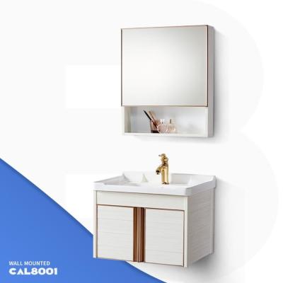 China Eco - Friendly Chinese Factory Bathroom Cabinet Wall Mounted Vanity For Bathroom for sale