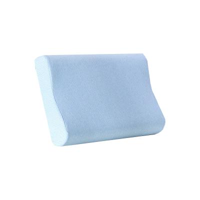 China Anti-Static Home Hotel Memory Foam Pillow Stripe Contour Pillow Cervical Support for sale