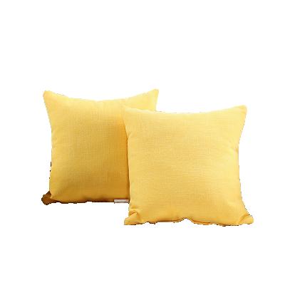 China Nordic Simple Cotton Cushion Linen Sofa Pillow Bedroom Pillow Cushion for sale