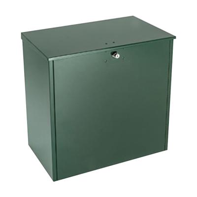 China Large Waterproof Steel Galvanized Delivery Box Parcel Box Metal Parcel Box for sale