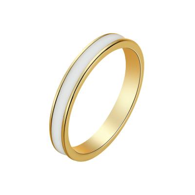 China Bohemian Men's Ladies Hiphop Fashion Finger Ring Cool Jewelry 18K Gold Plated Stackable Ring Accessories for sale