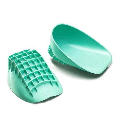 China Soft Shorck Absorption Gel Heel Pain and Pressure Relief Dispersion Fascitis Feet Foot Heel Cushion Arch Pads for sale