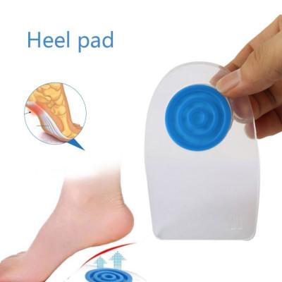 China Shorck Soft Absorption Silicone Heel Pad For Heel Medical Grade Low Price Pain Relief for sale