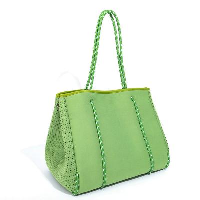 China Luxury Toys Tote With Zipper Pockets For Women Handbags Handbags Neoprene Beach Waterproof Quick Delivery Bag Designer for sale