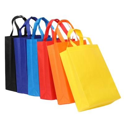 China Eco-Friendly Bolsa No Tejida Compras Promocional Regalo Cheap White Custom Nonwoven Shopping Shopping Bag for sale