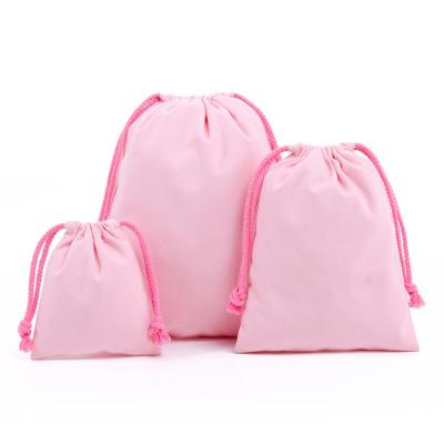 China 100% Eco-friendly Cheap Eco-friendly ORIOU Canvas Pouch Gifts Packing Custom Cotton Drawstring Bag for sale