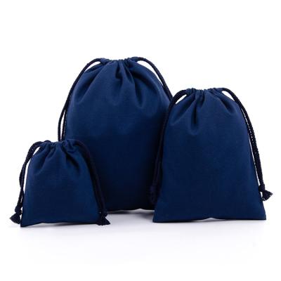 China 100% Eco-friendly Bolsas De Lona Compras Promocional Regalo Cheap Drawstring Jewelry Bags For Brushes for sale