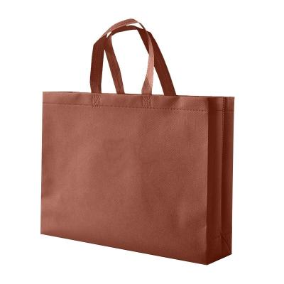 China 100% Eco-friendly Wholesale ORIOU Customs Printed Non Woven Tote Reusable Shopping Bag Eco Friendly Promotional Grocery Bag for sale