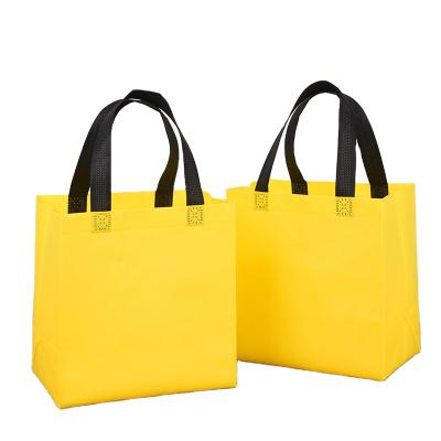 China Eco - Friendly Bolsa No Tejida Para Llevar Non Woven Storage Goods Bags For Fast Foods for sale