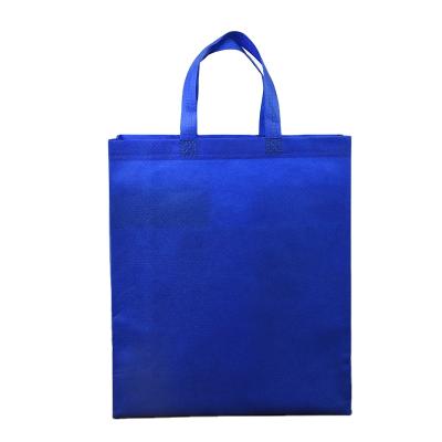 China Eco - Friendly Bolsa No Tejida Compras Promocional Regalo White Promotional Non Woven Bags Custom Made for sale