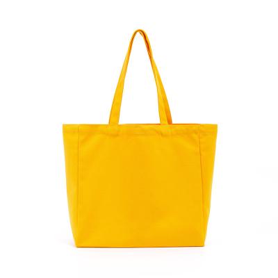 China Bolsas De Lona Compras Promocional Regalo Classic 100% Eco-Friendly Cotton Bag Canvas Tote Bag For Beach for sale