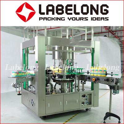 China Hot Melt Glue Opp Plastic Label Bottle Labeling Machine For Carbonated Drink for sale