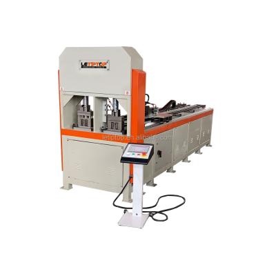 China China LETIPTOP building material stores cnc square tube punching machine automatic rack shelf punching machine for sale