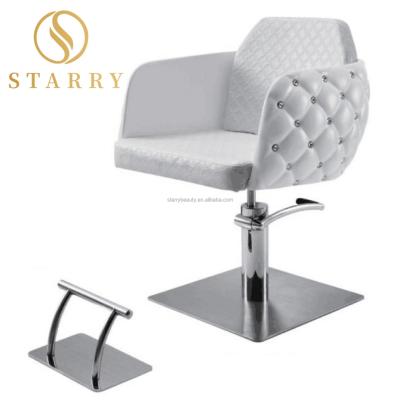 China Modern fiberglass chair hair salon furniture luxury salon styling chair for barbershop for sale