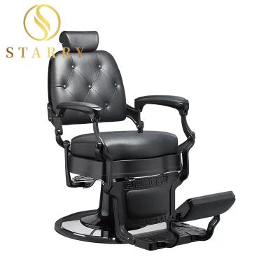 China Hot Sale Modern Barber Shop Equipment Modern Hairdressing Special Recliner Adjustable Height Barber Chair for sale