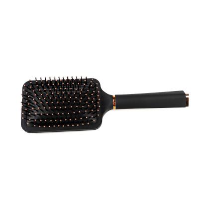 China Salon LOGO Detangling Paddle Big Square Massage Eco-friendly Massage Hair Brush For Women for sale