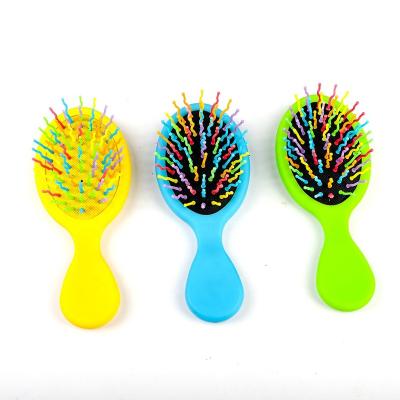 China Custom Cushion Paddle Detangler Baby Kids Tangle Hair Reading Brushes for sale