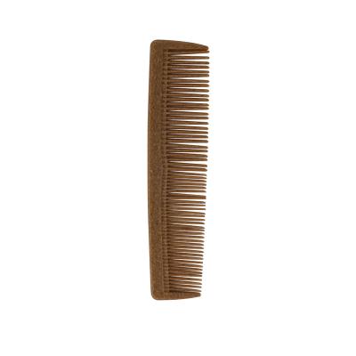 China Biodegradable Custom Biodegradable Coconut Plant Fiber Wide Tooth Styling Comb for sale