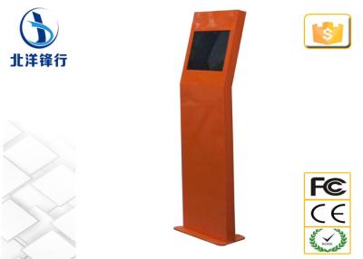 China Orange handelsüblicher Kiosk der digitalen Beschilderung für Messe zu verkaufen