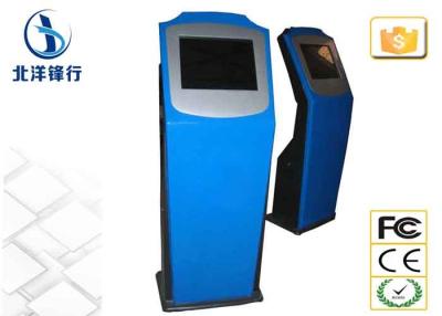 China Multimedia Terminals Touch Screen Information Kiosk For Public Places Advertising for sale